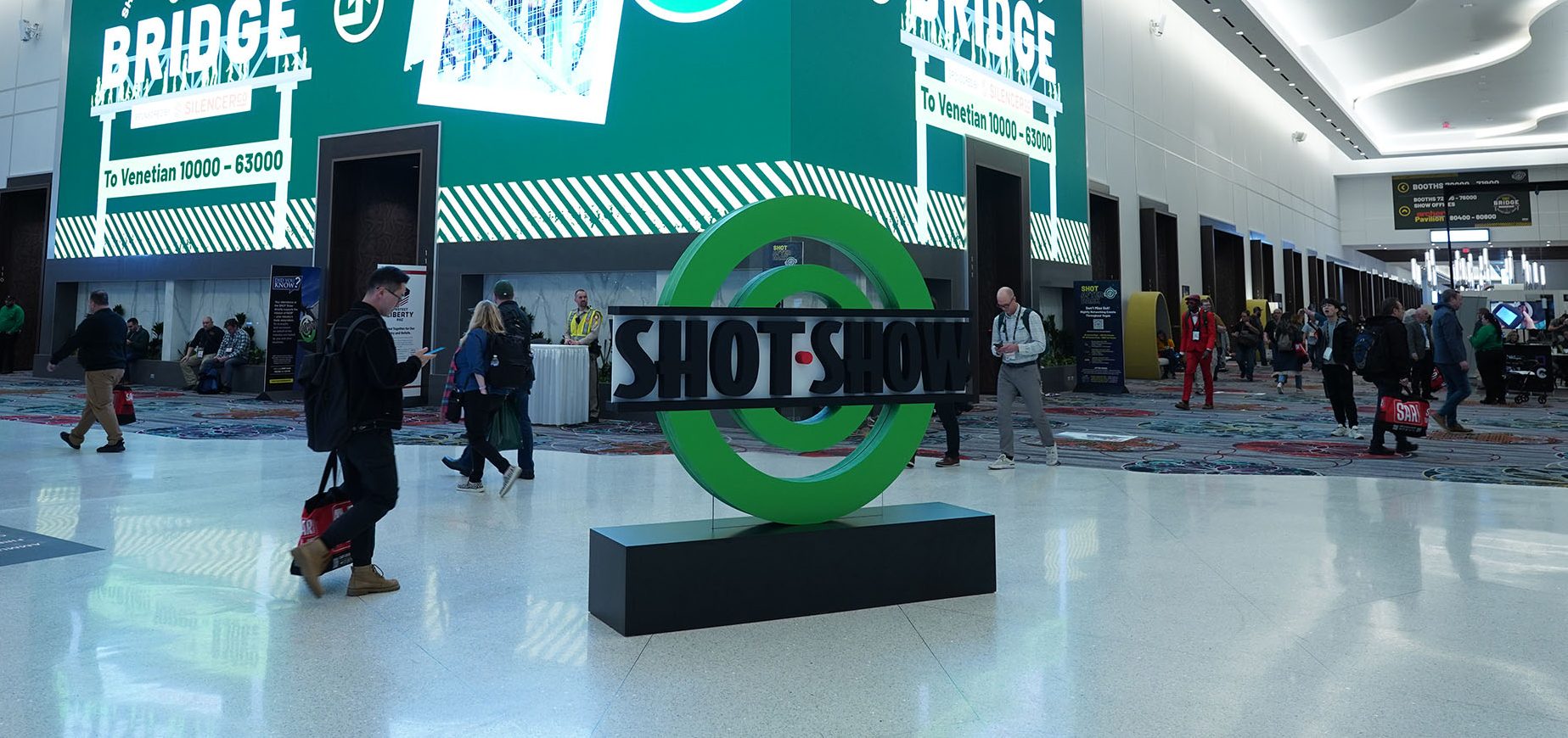 SHOT Show Sign